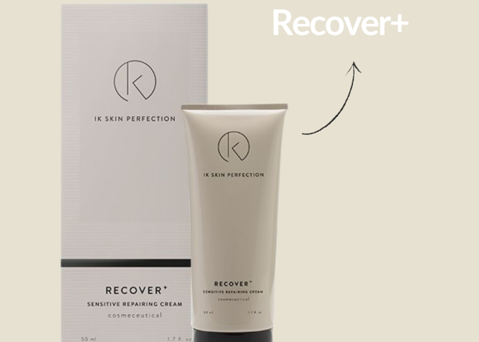 Social Media Post van Marlies Beautyspecialist in Doetinchem, met haar Ik Skin Perfection product, de Recover+